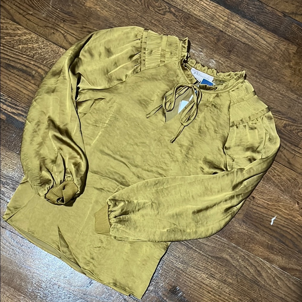 Mustard Yellow Blouse